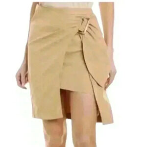 En Saison Wrap Tan Skirt